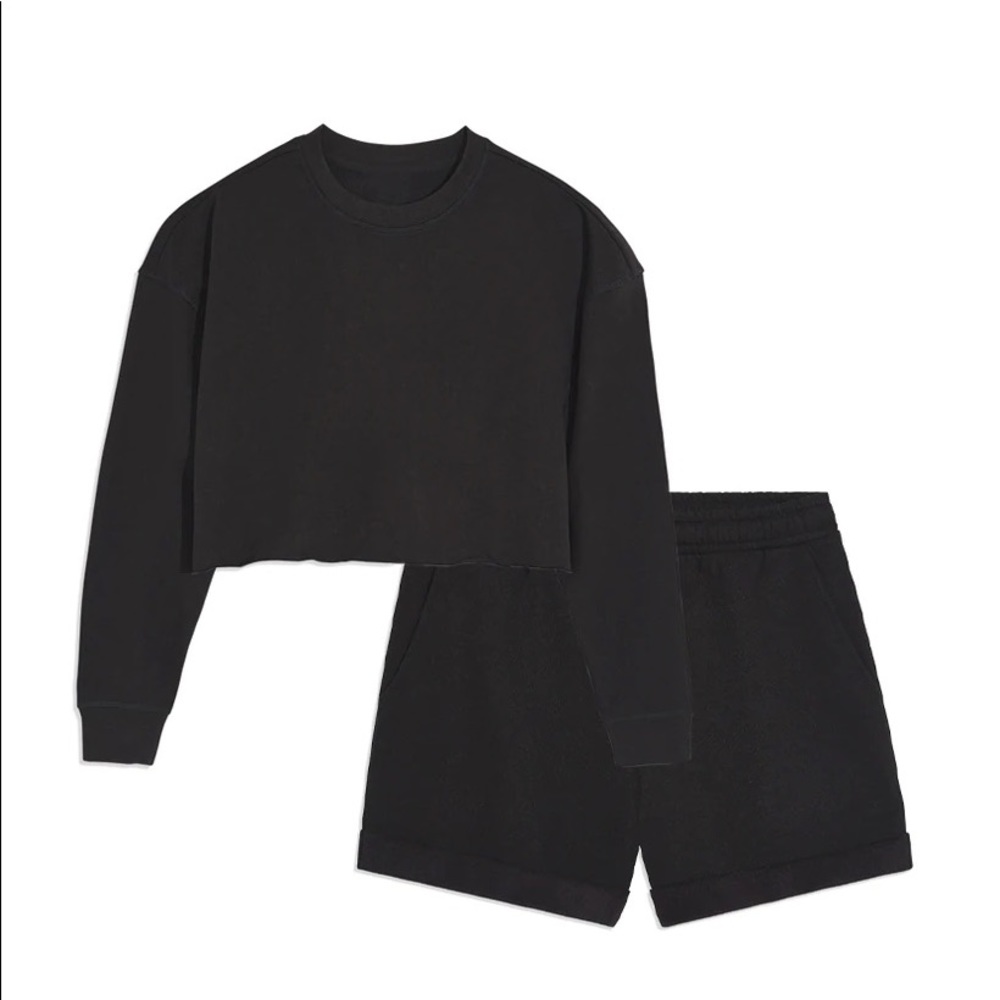 WeWoreWhat Short Sweat Set